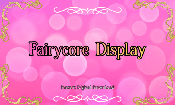 Fairycore Display Font - Featured Image