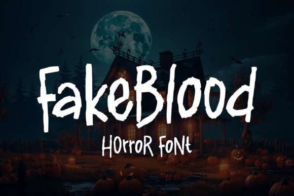 Fakeblood Font - Featured Image
