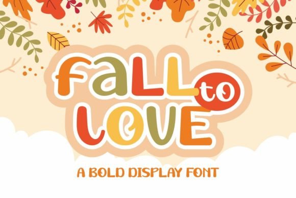 Fall to Love Font - Featured Image