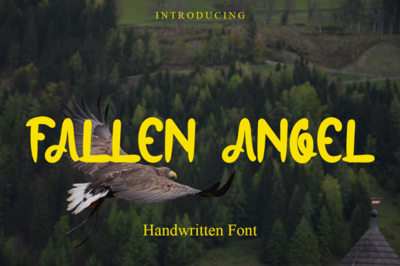 Fallen Angel Font - Featured Image