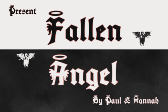 Fallen Angel Font - Featured Image