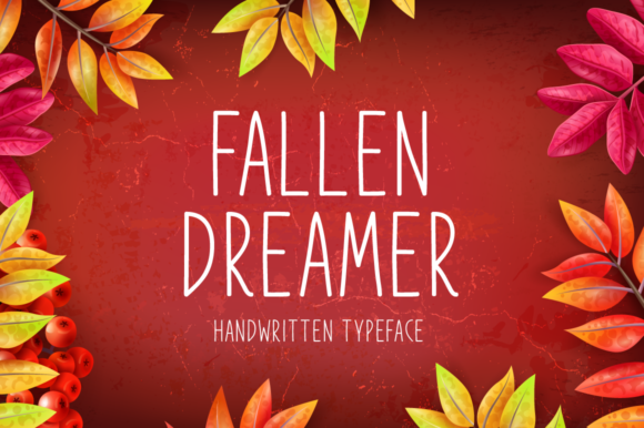 Fallen Dreamer Font - Featured Image