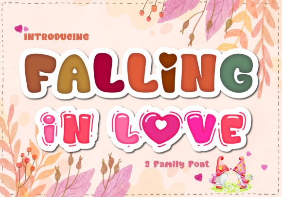 Falling in Love Font - Featured Image