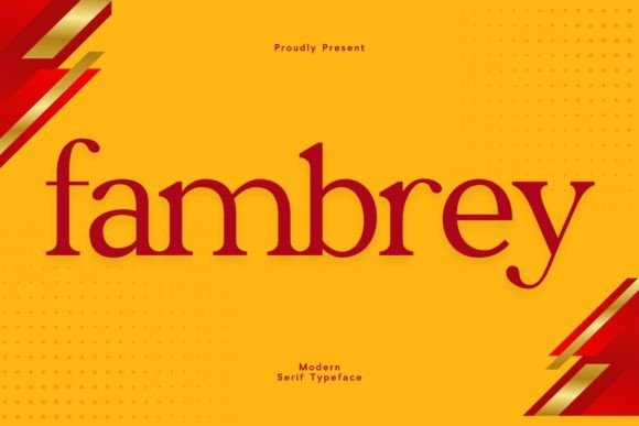 Fambrey Font - Featured Image
