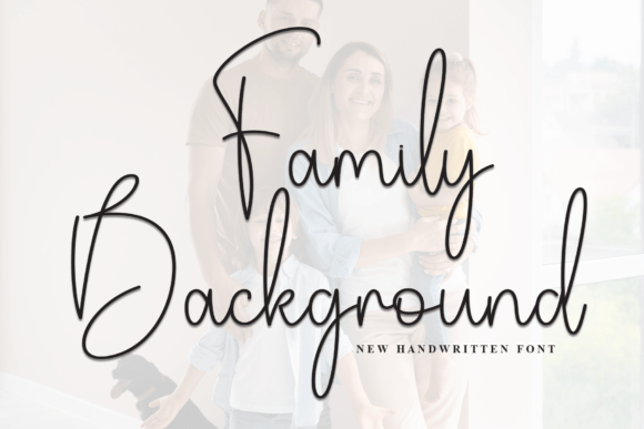 Family Background Font - Featured Image