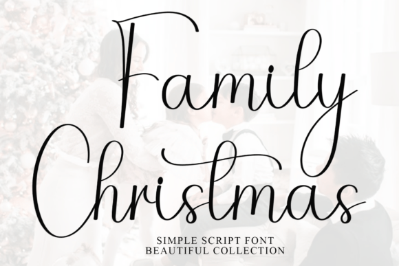 Family Christmas Font - Featured Image