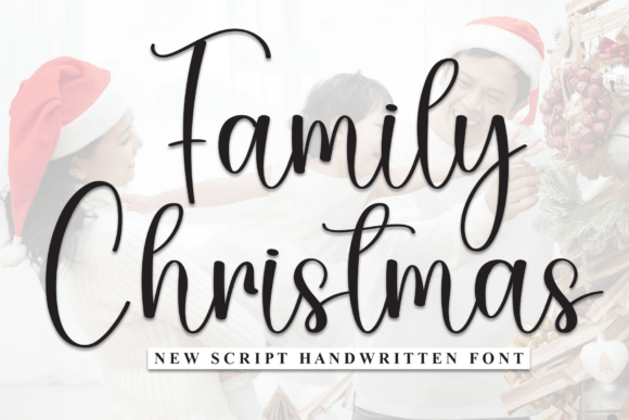 Family Christmas Font - Featured Image