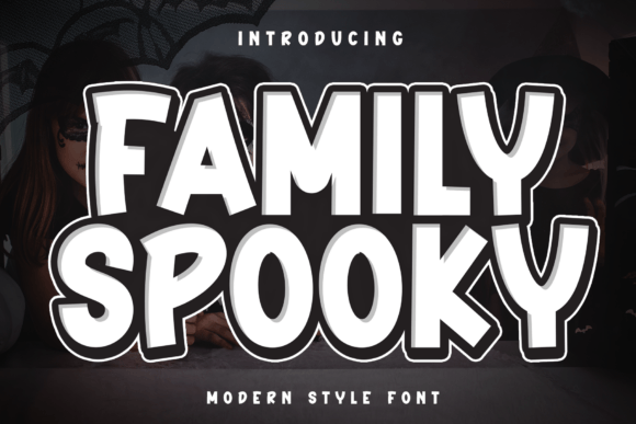 Family Spooky Font - Featured Image