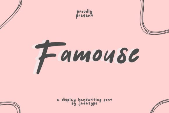 Famouse Font - Featured Image