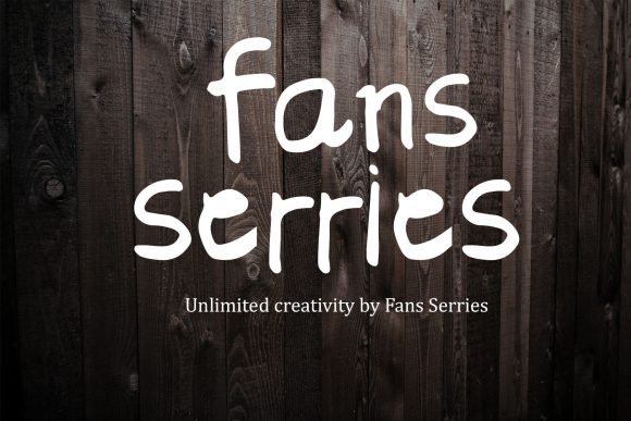 Fans Serries Font - Featured Image
