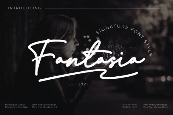 Fantasia Font - Featured Image