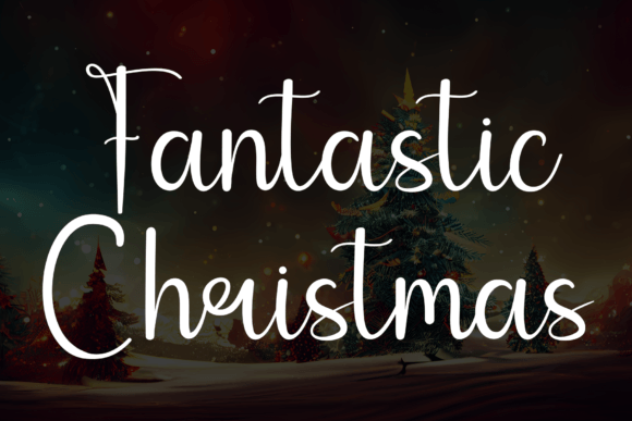 Fantastic Christmas Font - Featured Image
