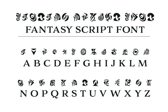 Fantasy Script 18 Font - Featured Image