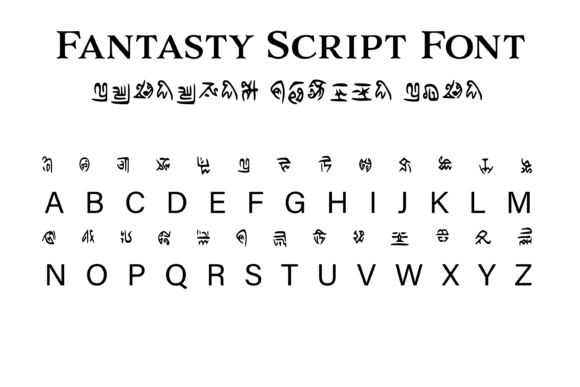Fantasy Script 8 Font - Featured Image