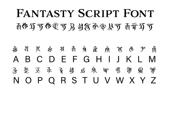 Fantasy Script 9 Font - Featured Image