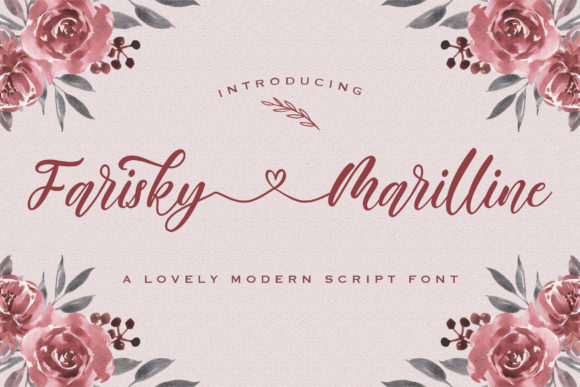 Farisky Marlline Font - Featured Image