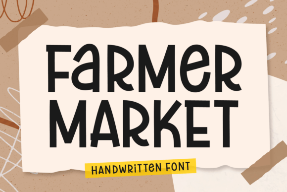 Farmer Market Font - Featured Image