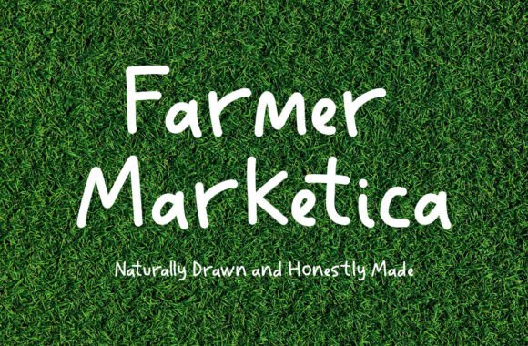Farmer Marketica Font - Featured Image