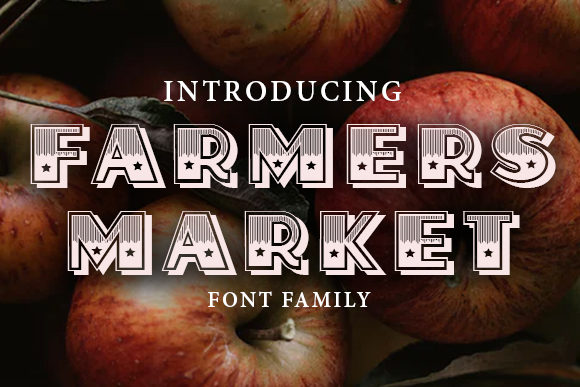 Farmers Market Font - Featured Image