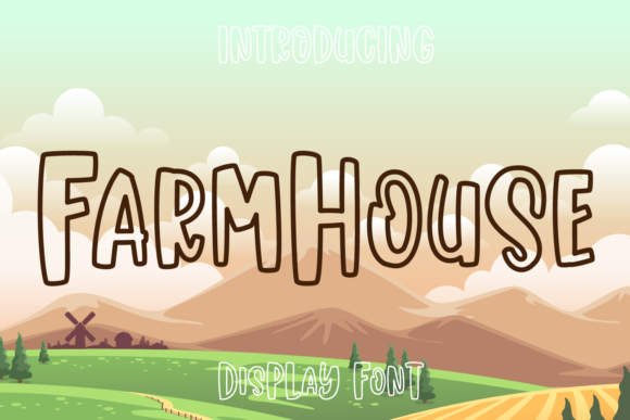 Farmhouse Font - Featured Image