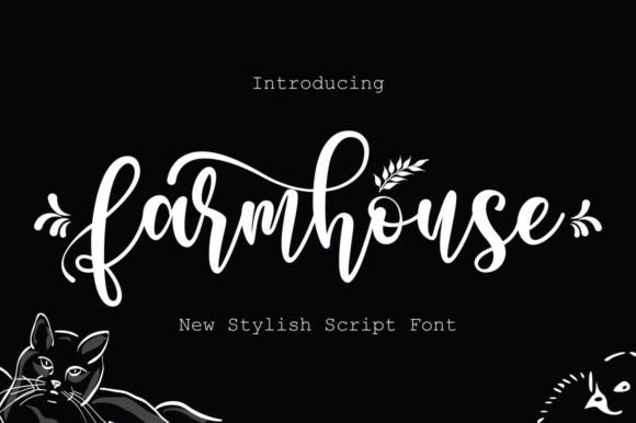 Farmhouse Font - Featured Image