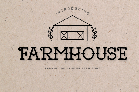 Farmhouse Font - Featured Image