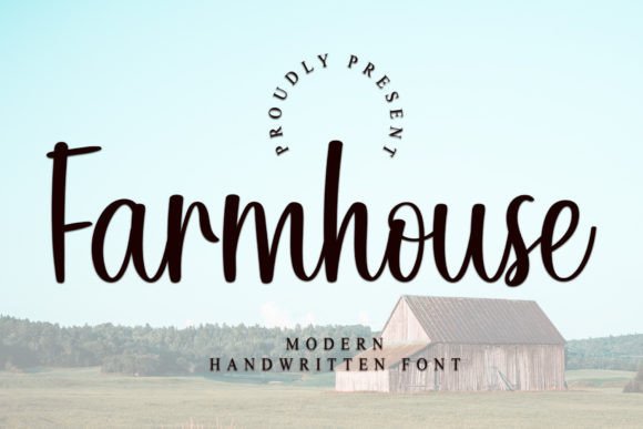 Farmhouse Font - Featured Image