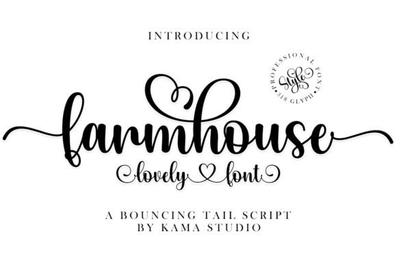 Farmhouse Font - Featured Image