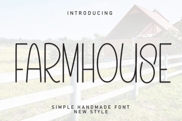 Farmhouse Font - Featured Image