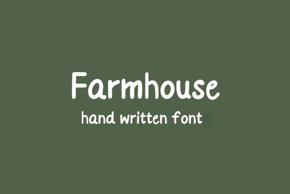 Farmhouse Font - Featured Image