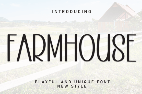 Farmhouse Font - Featured Image