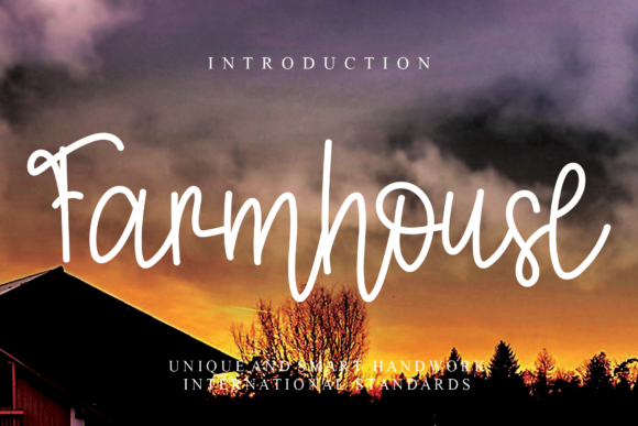 Farmhouse Font - Featured Image