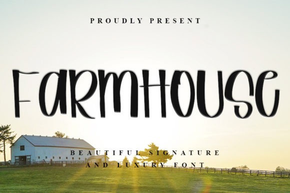 Farmhouse Font - Featured Image