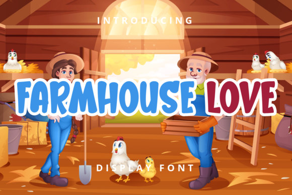 Farmhouse Love Font - Featured Image