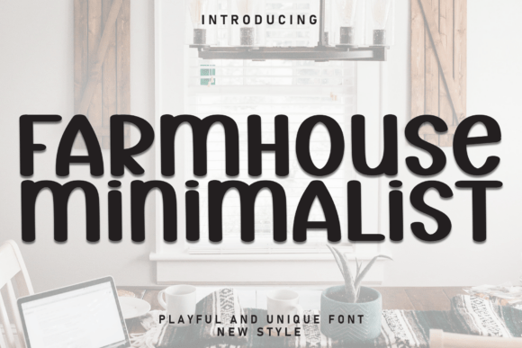 Farmhouse Minimalist Font - Featured Image