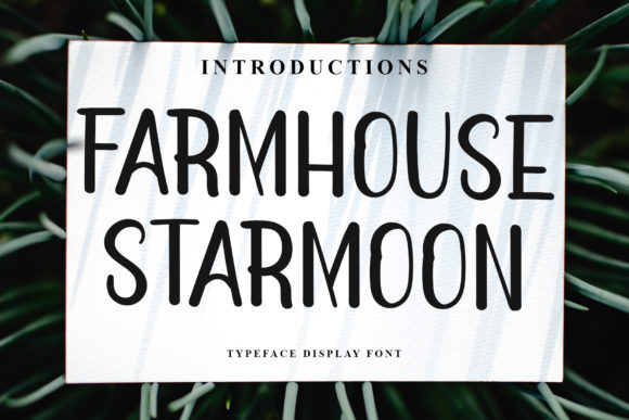 Farmhouse Starmoon Font - Featured Image