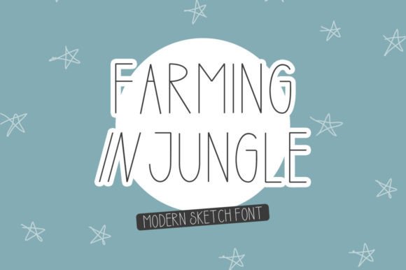Farming in Jungle Font - Featured Image