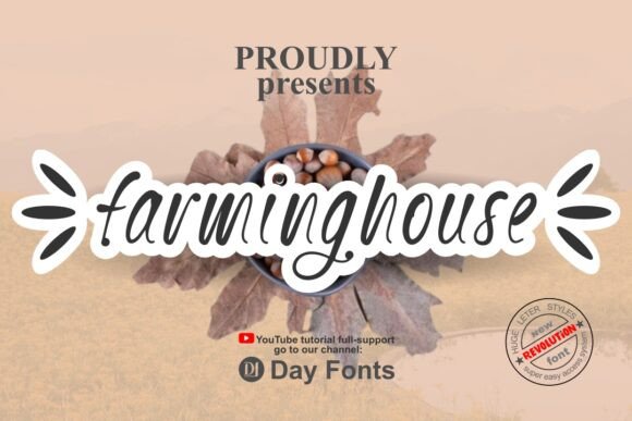 Farminghouse Font - Featured Image