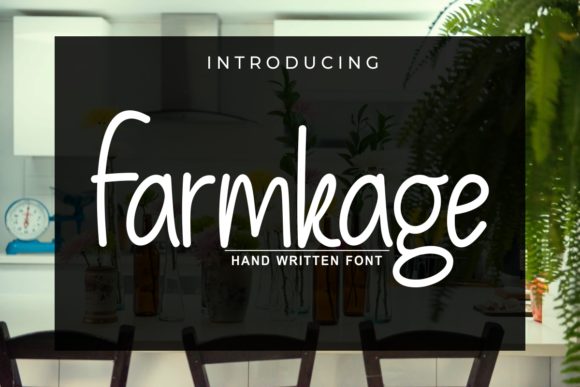Farmkage Font - Featured Image