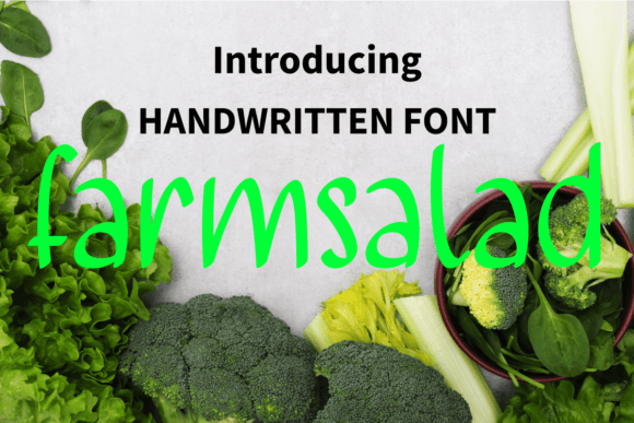 Farmsalad Font - Featured Image