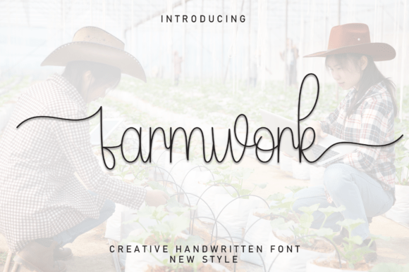 Farmwork Font - Featured Image