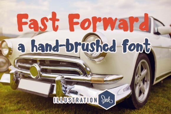 Fast Forward Font - Featured Image