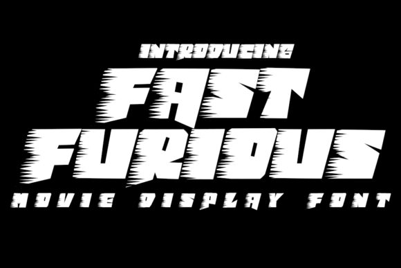 Fast Furious Font - Featured Image