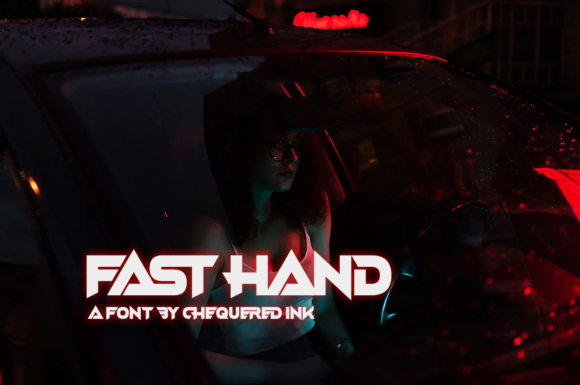 Fast Hand Font - Featured Image