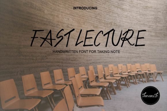 Fast Lecture Font - Featured Image