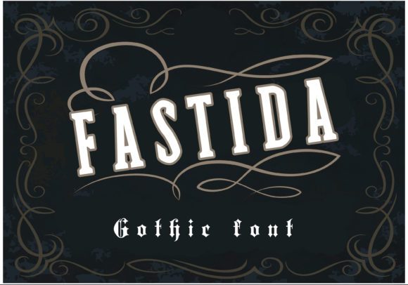 Fastida Font - Featured Image