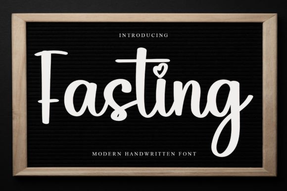Fasting Font - Featured Image