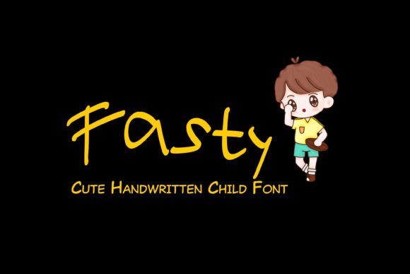 Fasty Font - Featured Image
