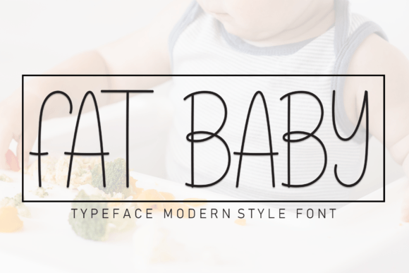 Fat Baby Font - Featured Image