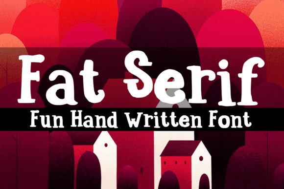 Fat Serif Font - Featured Image